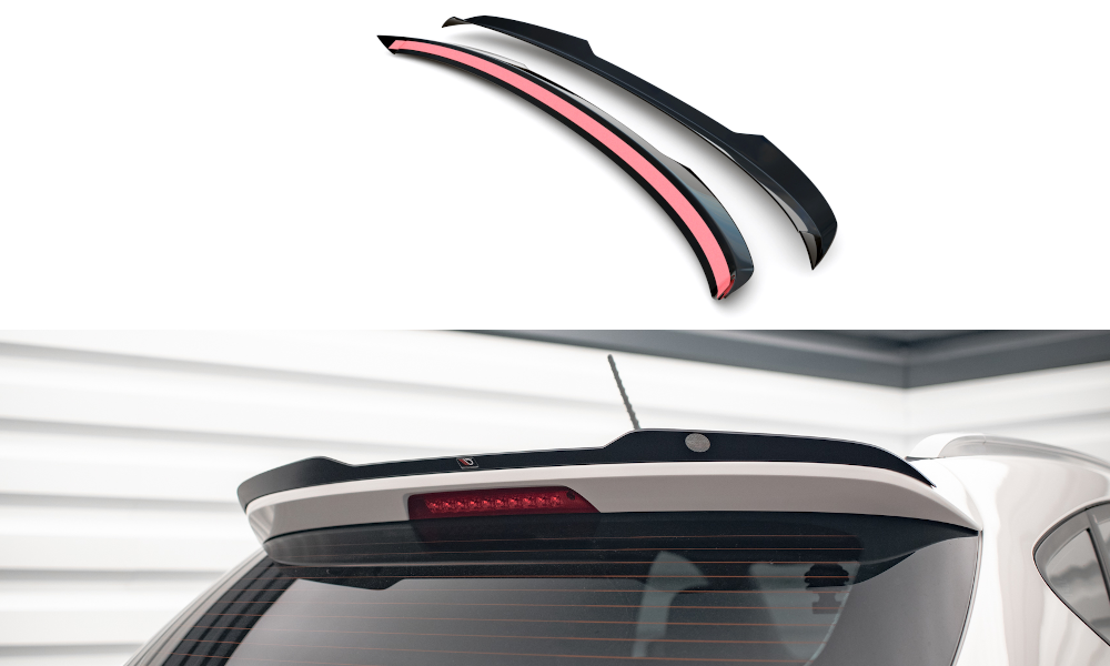 Heckspoiler Lippe Hyundai ix35 Mk1 schwarz Hochglanz – Ansicht 2