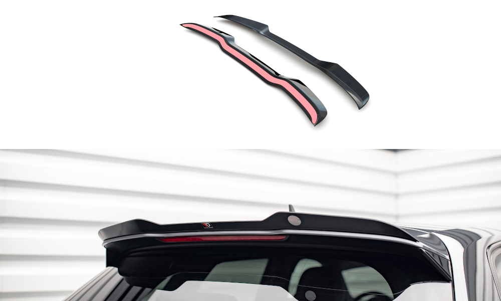 Heckspoiler Lippe Audi S3 / A3 S-Line Sportback 8V  schwarz Hochglanz – Ansicht 2