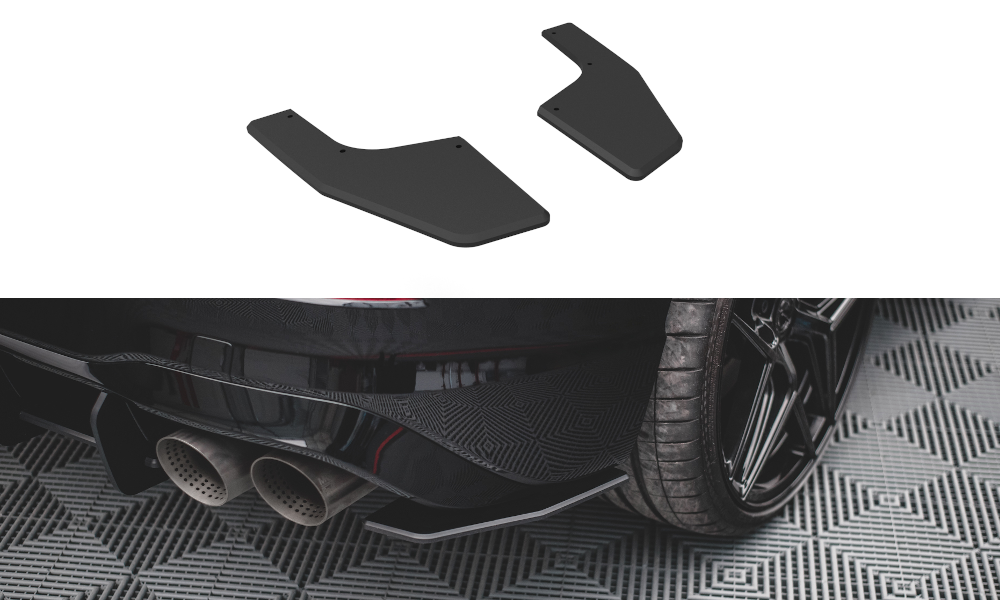 Street Pro Heck Ansatz Flaps Diffusor V.1 passend für VW Golf R Hatchback Mk8 / Mk8 Facelift – Ansicht 2