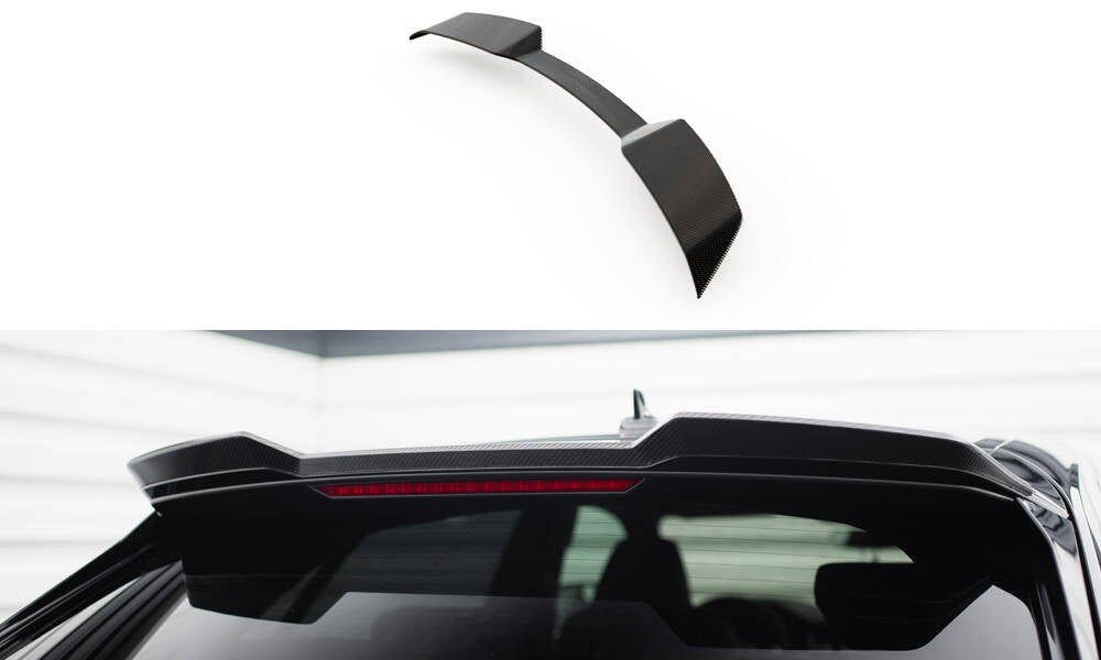 Prepreg Carbon Fiber Heckklappenspoiler (Höher) Audi RSQ8 Mk1 Facelift – Ansicht 2