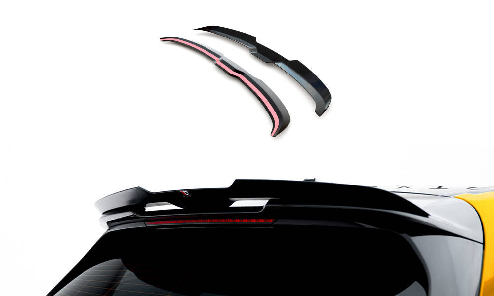 Heckspoiler Lippe V.3 BMW 1er M-Paket F70 schwarz Hochglanz – Ansicht 2