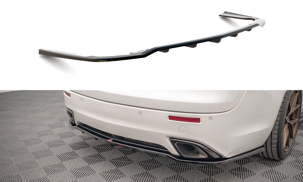 Street+ Mittlerer Diffusor RACE passend für Opel Insignia OPC Mk1 schwarz Hochglanz – Ansicht 2