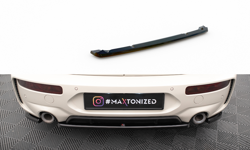 Heckansatz Mini Cooper Clubman John Cooper Works F54 Facelift schwarz Hochglanz – Ansicht 2