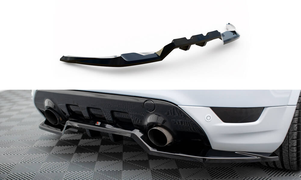 Street+ Mittlerer Diffusor RACE passend für Ford Kuga ST Mk1 schwarz Hochglanz – Ansicht 2