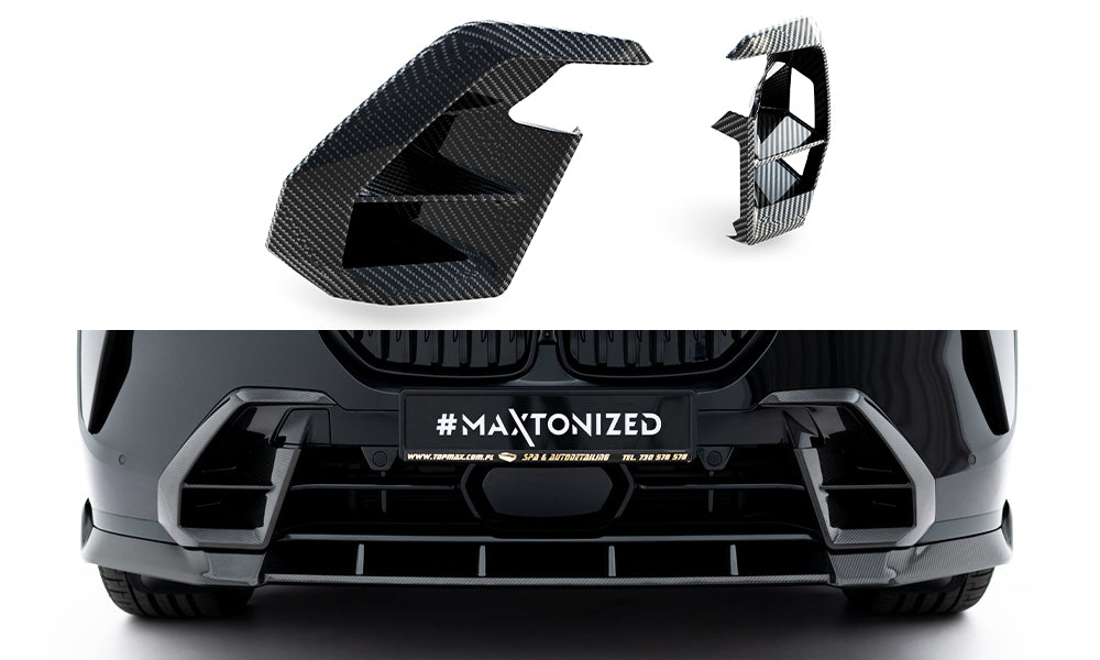 Prepreg Carbon Front Bumper Side Vents BMW X7 M-Paket G07 Facelift – Ansicht 2