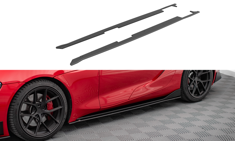 Street Pro Street+ Seitenschweller Leisten passend für Toyota Supra Mk5 – Ansicht 2