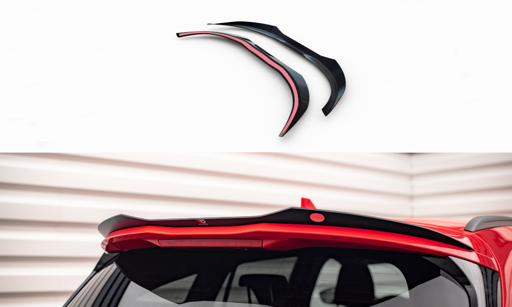 Heckspoiler Lippe V.2 Ford Focus Kombi ST-Line / ST-Line X / ST Mk4 schwarz Hochglanz – Ansicht 2