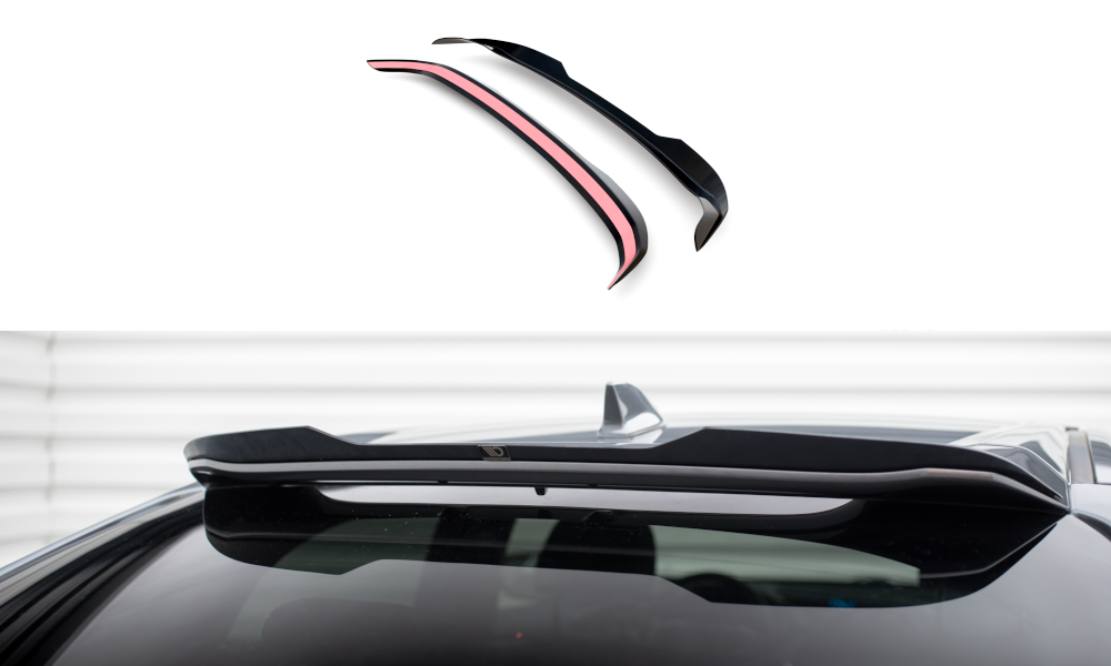 Höher Heckspoiler Lippe Honda Civic Sport Mk 10 schwarz Hochglanz – Ansicht 2