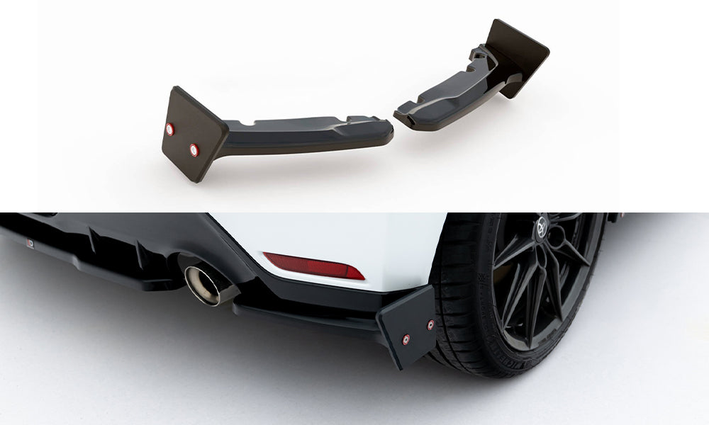 Heck Ansatz Flaps Diffusor V.2 + Flaps passend für Toyota GR Yaris Mk4 – Ansicht 2
