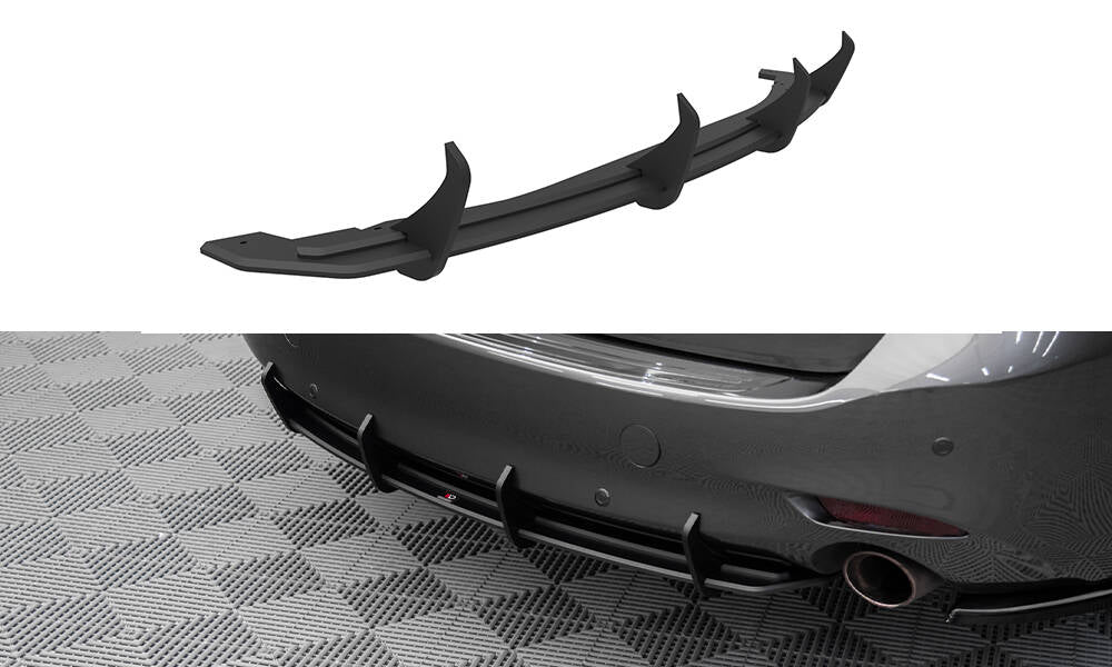 Street Pro Heckschürze passend für Mazda 6 Kombi Mk3 Facelift – Ansicht 2