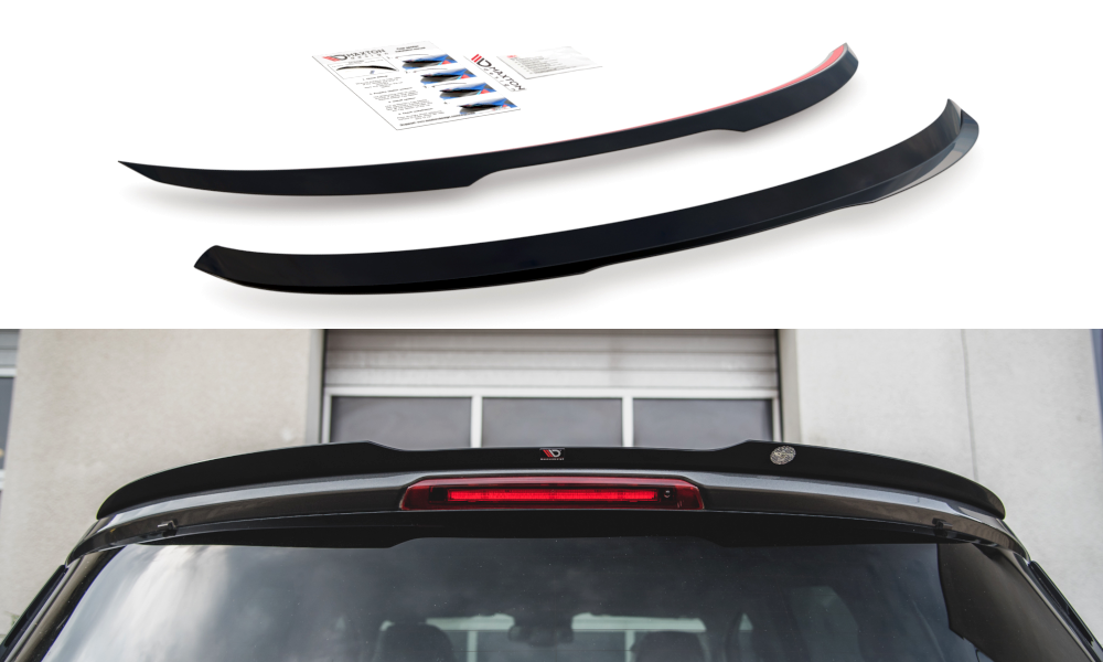 Heckspoiler Lippe Ford S-Max Mk2 Facelift schwarz Hochglanz – Ansicht 2