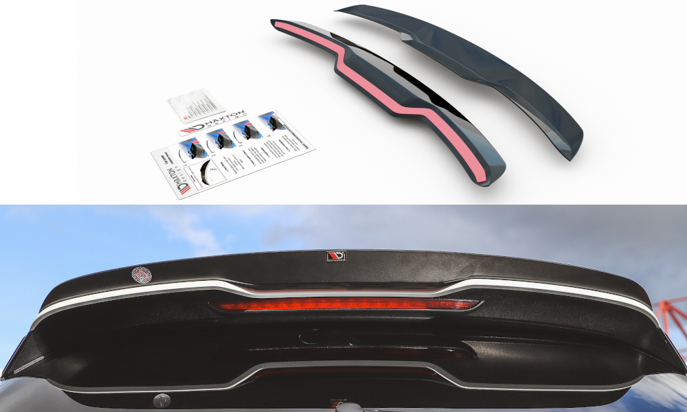 Heckspoiler Lippe V.2 Audi RS3 8V / 8V FL Sportback schwarz Hochglanz – Ansicht 2