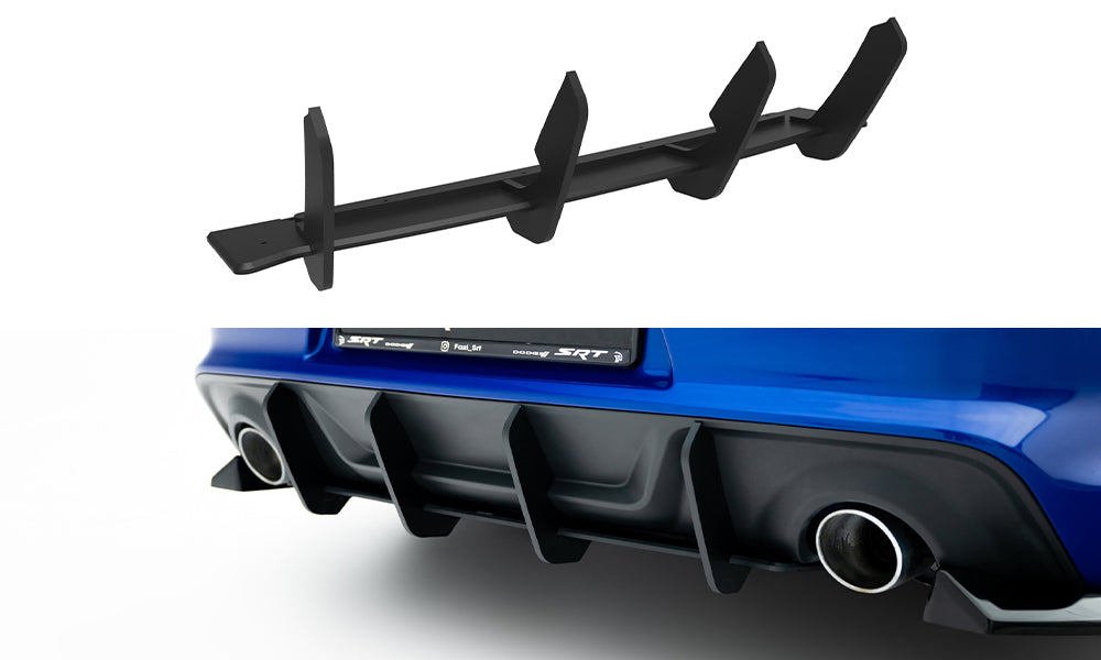 Street Pro Heckschürze passend für Dodge Charger RT Scat Pack Widebody Mk3 Facelift – Ansicht 2