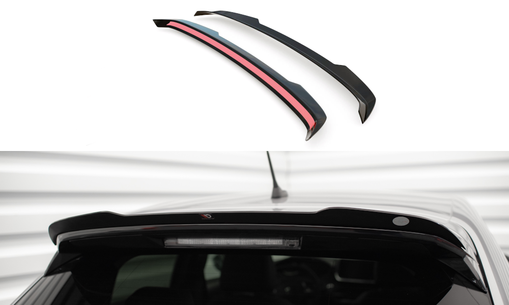 Heckspoiler Lippe V.2 Peugeot 208 Mk2 schwarz Hochglanz – Ansicht 2