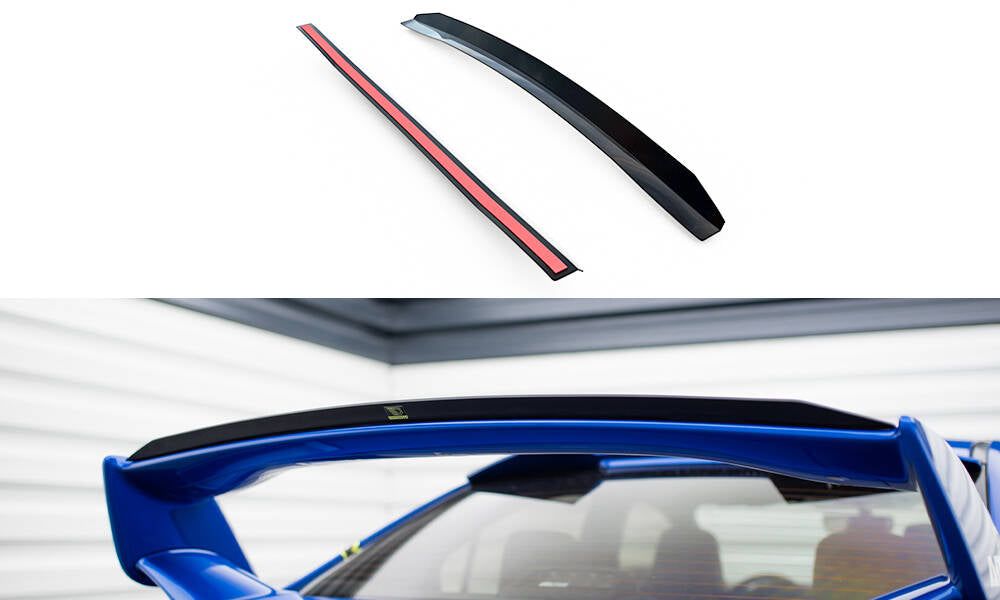 Heckspoiler Lippe Subaru WRX STI Mk1 schwarz Hochglanz – Ansicht 2