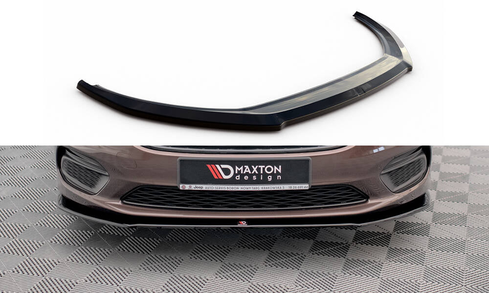 Street+ Spoilerlippe Front Ansatz passend für Fiat Tipo S-Design schwarz Hochglanz – Ansicht 2