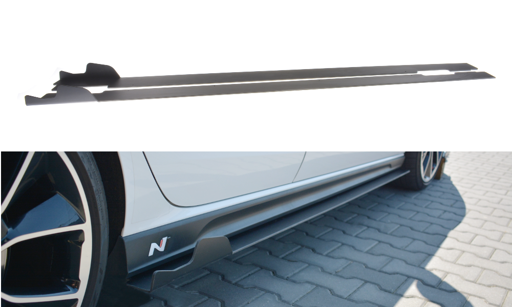 Racing Seitenschweller Ansatz HYUNDAI I30 Mk3 N – Ansicht 2