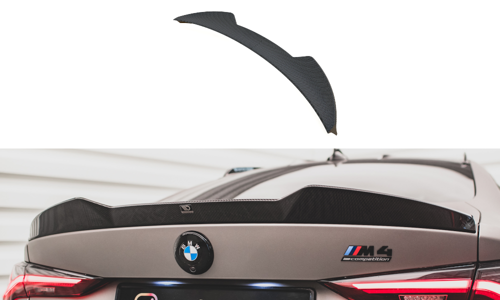 Prepreg Carbon Fiber Heckklappenspoiler BMW M4 G82 / G82 Facelift / M440i / 4 M-Paket G22 / G22 Facelift – Ansicht 2