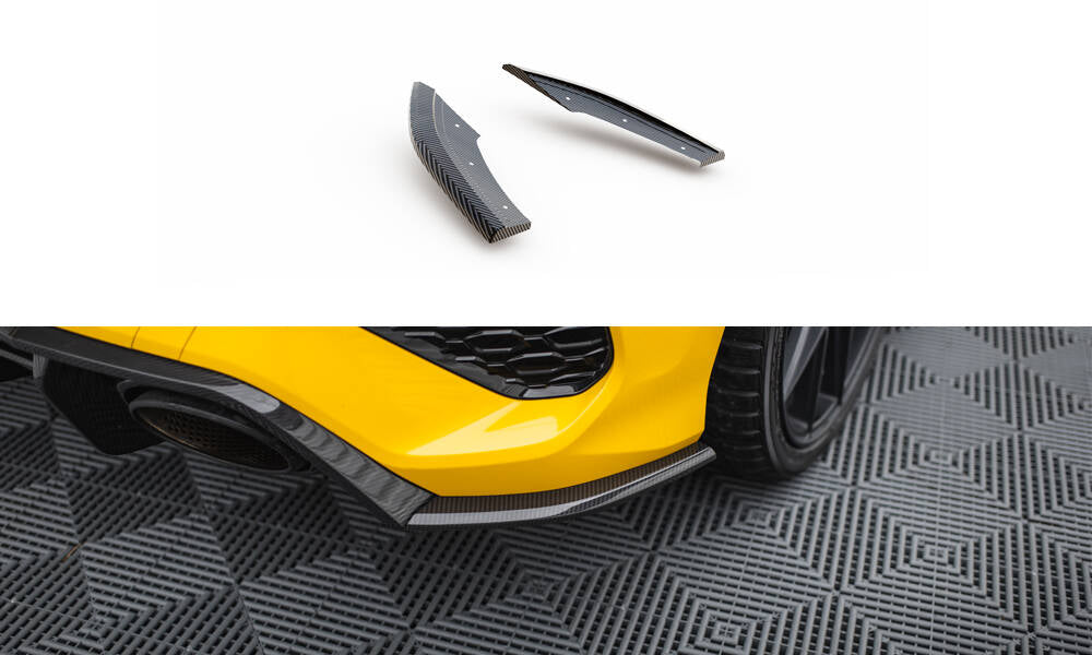 Prepreg Carbon Fiber Heck Ansatz Flaps Diffusor passend für Audi RS3 Sportback 8Y – Ansicht 2