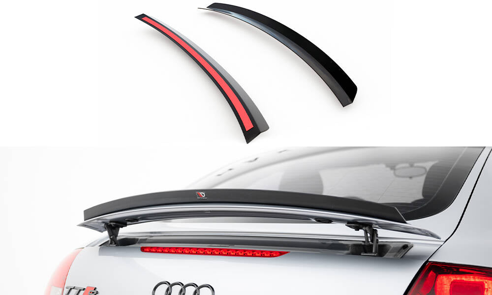 Heckspoiler Lippe Audi TT 8J schwarz Hochglanz – Ansicht 2