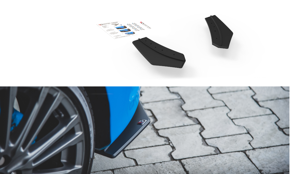 Street Pro Heck Ansatz Flaps Diffusor passend für Ford Focus RS Mk3 – Ansicht 5
