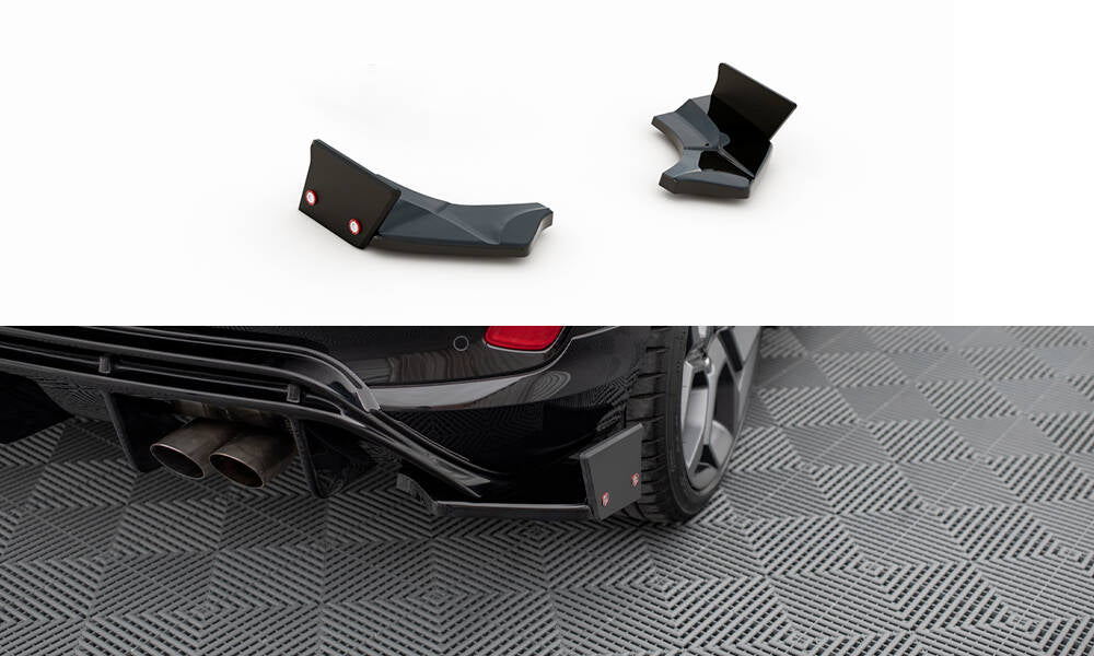 Heck Ansatz Flaps Diffusor passend für V.4 + Flaps Ford Fiesta ST Mk8 – Ansicht 2