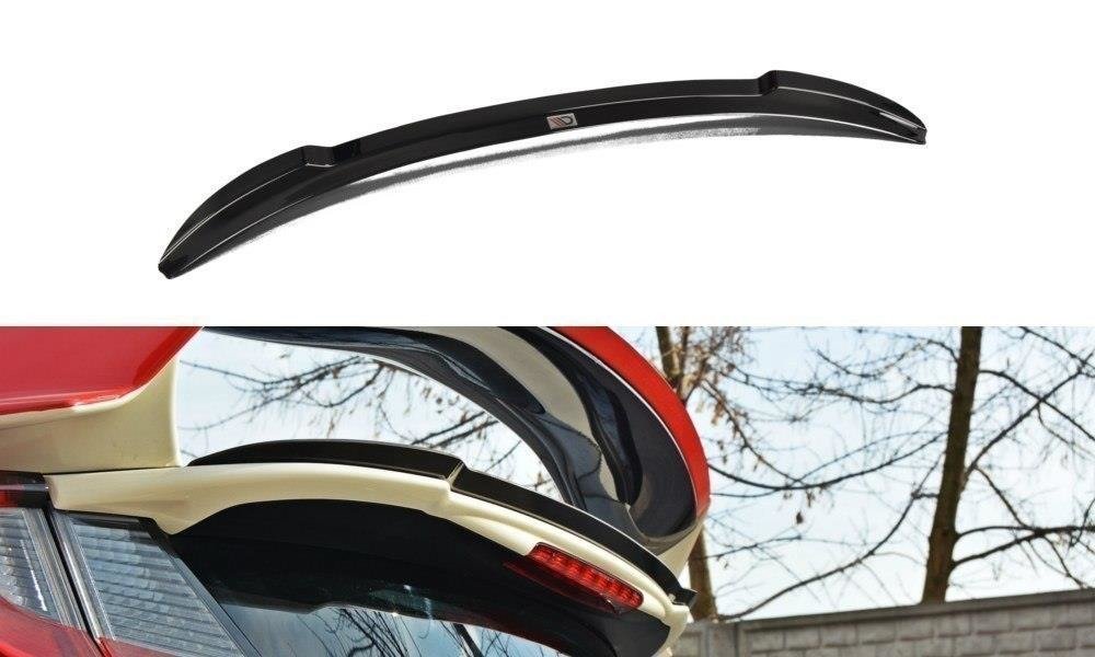 Heckspoiler Lippe n.2 HONDA CIVIC IX TYPE R schwarz Hochglanz – Ansicht 2