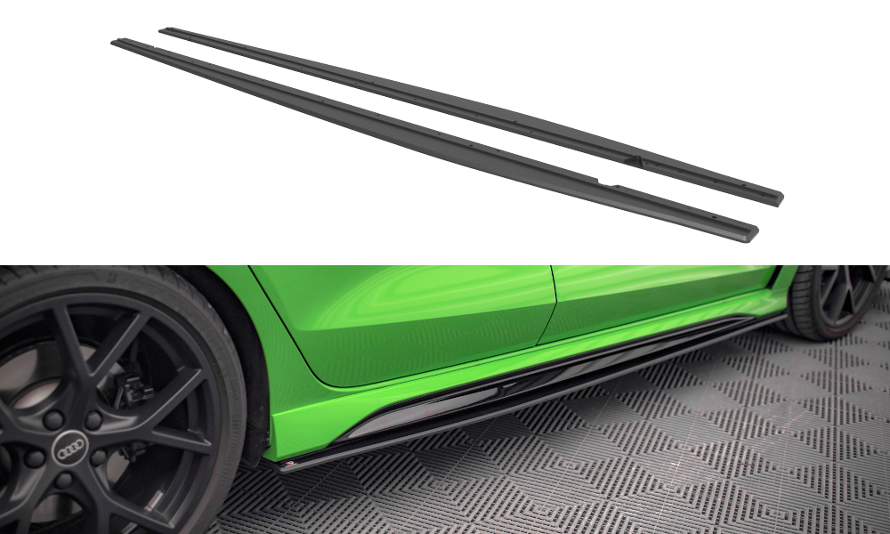 Street Pro Street+ Seitenschweller Leisten passend für Audi RS3 Sportback 8Y – Ansicht 2