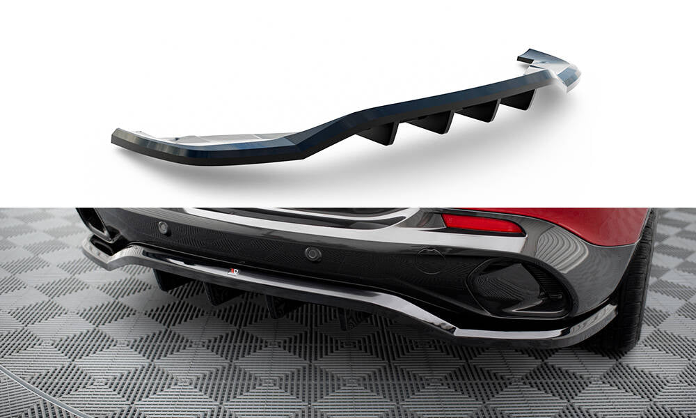 Street+ Mittlerer Diffusor RACE passend für Alfa Romeo Tonale Mk1 schwarz Hochglanz – Ansicht 2