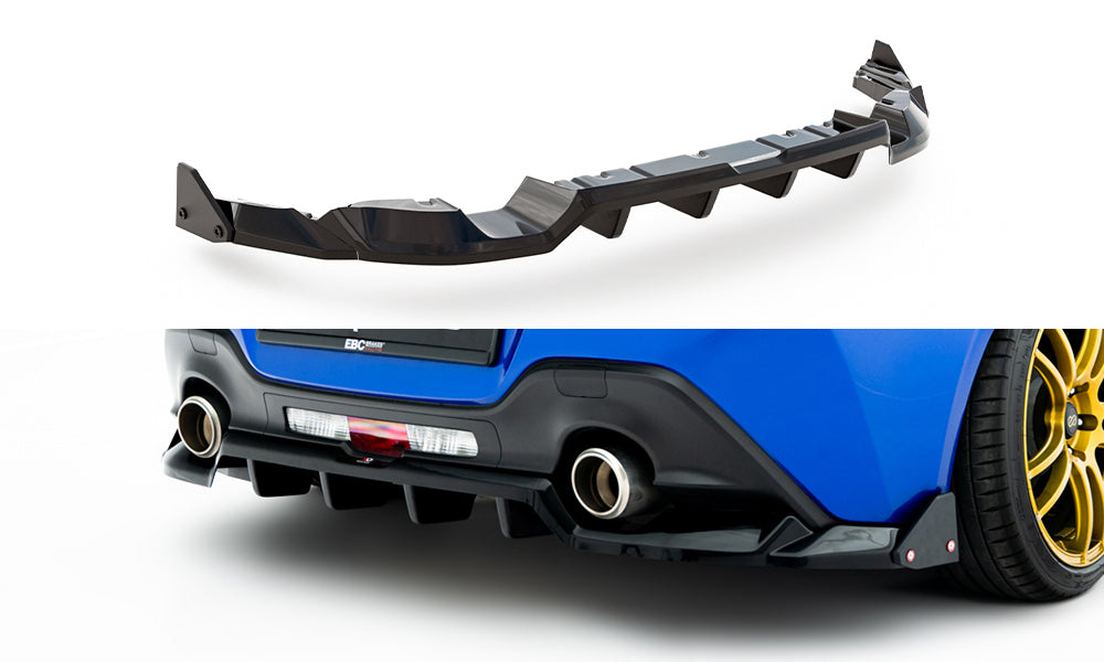 Street+ Mittlerer Diffusor RACE passend für V.1 + Flaps Subaru BRZ Mk2 – Ansicht 2