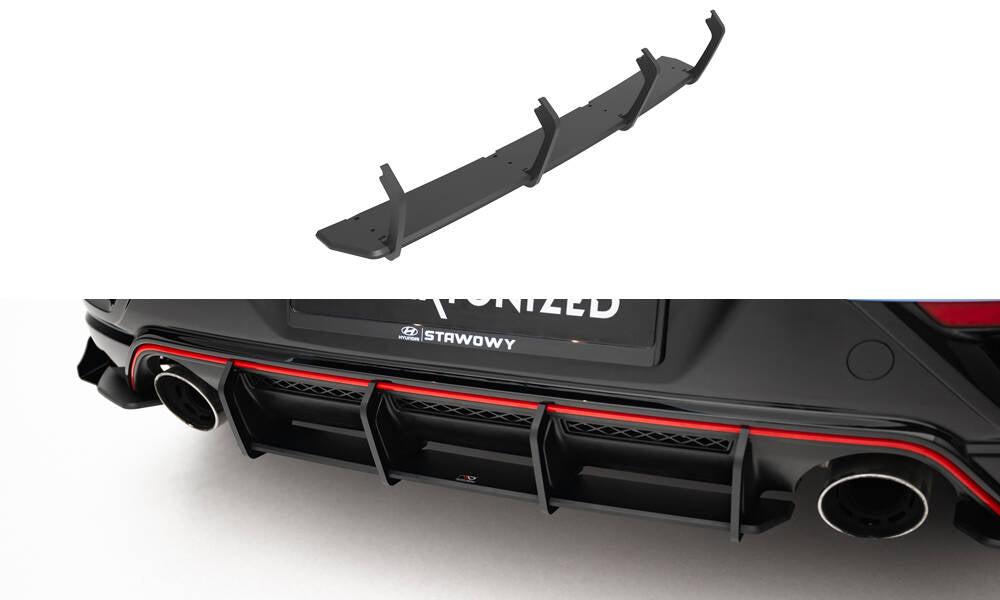 Street Pro Heckschürze passend für Hyundai Veloster N Mk2 – Ansicht 2