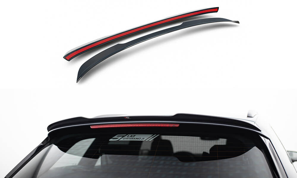 Heckspoiler Lippe V.1 Seat Leon Cupra ST Mk3 / Mk3 Facelift schwarz Hochglanz – Ansicht 2