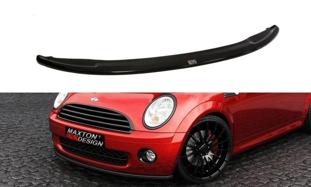 Street+ Spoilerlippe Front Ansatz passend für MINI COOPER schwarz Hochglanz – Ansicht 2