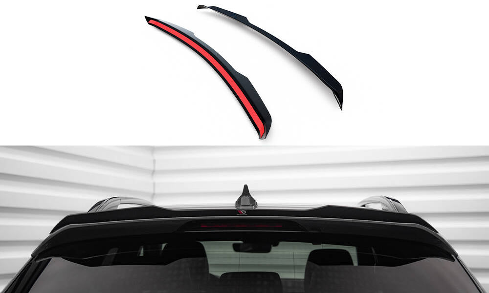 Heckspoiler Lippe Mazda 6 Kombi Mk3 Facelift schwarz Hochglanz – Ansicht 2