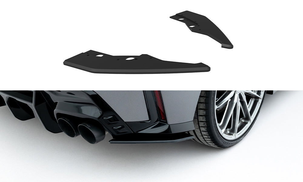 Street Pro Heck Ansatz Flaps Diffusor V.2 passend für BMW 1er M-Paket F70 – Ansicht 2
