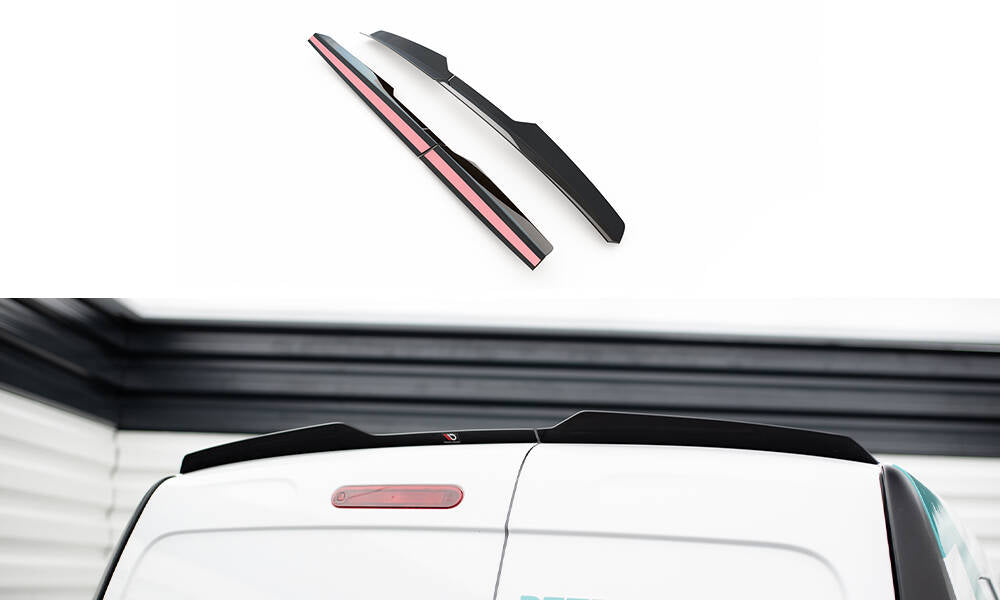 Heckspoiler Lippe Mercedes-Benz Citan Mk1 schwarz Hochglanz – Ansicht 2