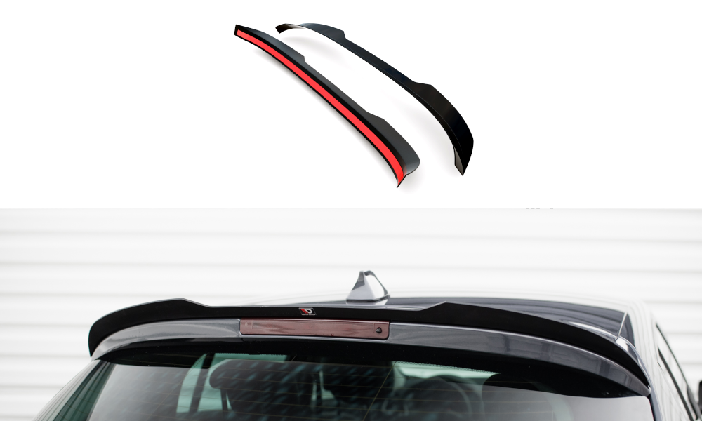 Heckspoiler Lippe Renault Megane GT Mk3 Facelift schwarz Hochglanz – Ansicht 2