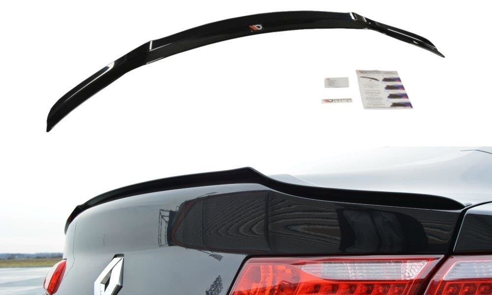 Heckspoiler Lippe Renault Laguna mk 3 Coupe schwarz Hochglanz – Ansicht 2
