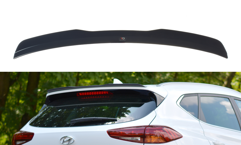 Heckspoiler Lippe Hyundai Tucson Mk3 Facelift schwarz Hochglanz – Ansicht 2