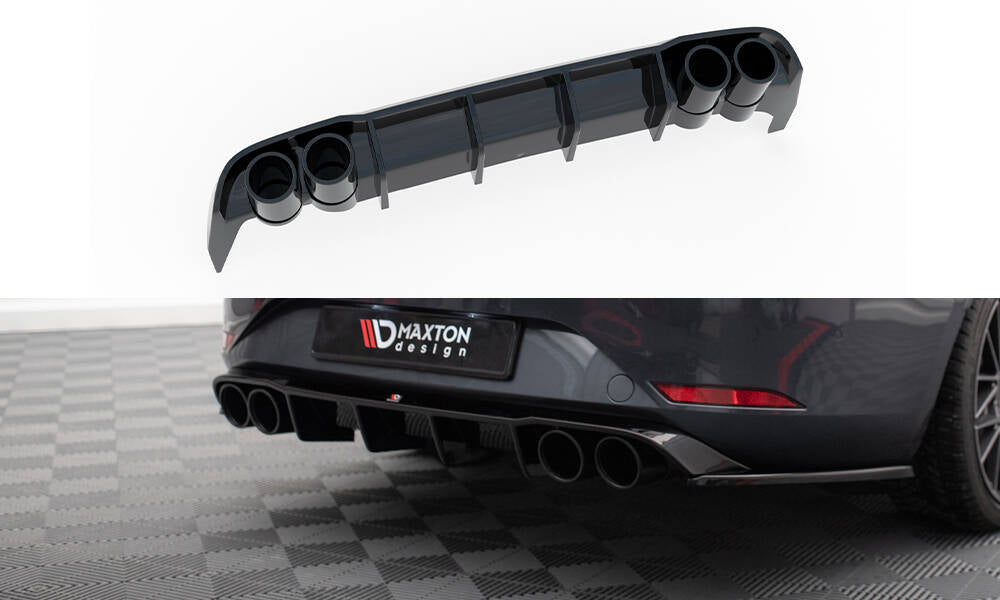 Diffusor Heck Ansatz + Endrohre für Seat Leon ST FR Mk4 – Ansicht 2