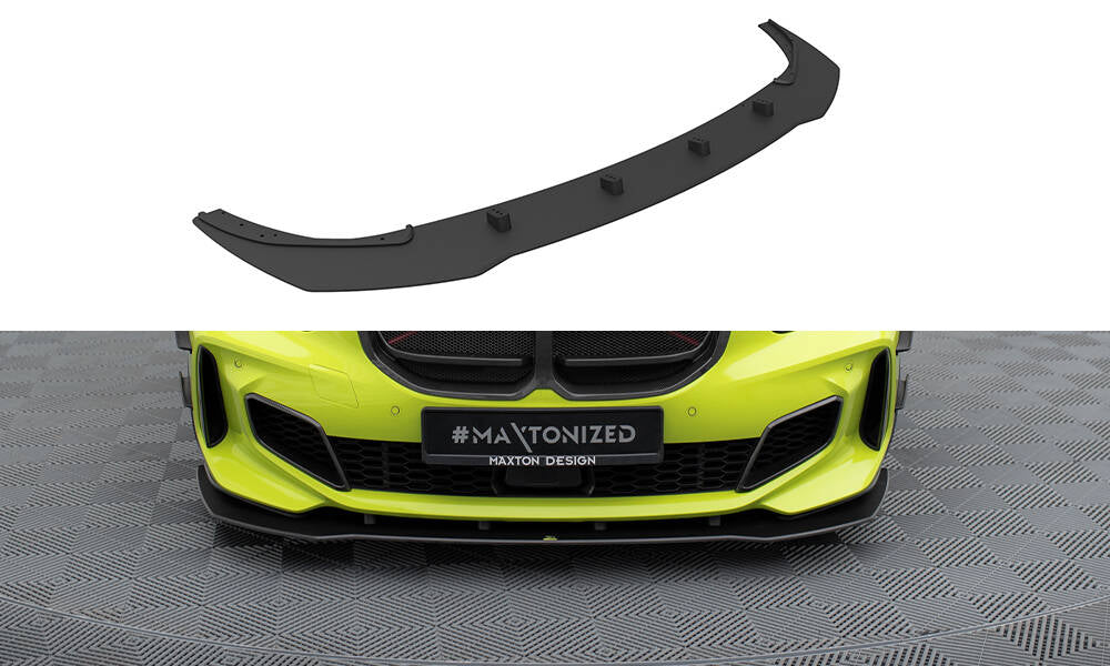 Street Pro Street+ Spoilerlippe Front Ansatz passend für BMW 1er M-Paket / M135i / 128ti F40 – Ansicht 2