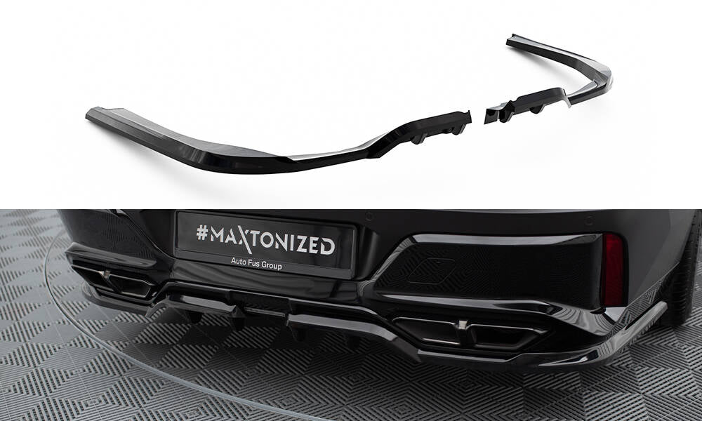 Street+ Mittlerer Diffusor RACE passend für BMW M760e G70 schwarz Hochglanz – Ansicht 2