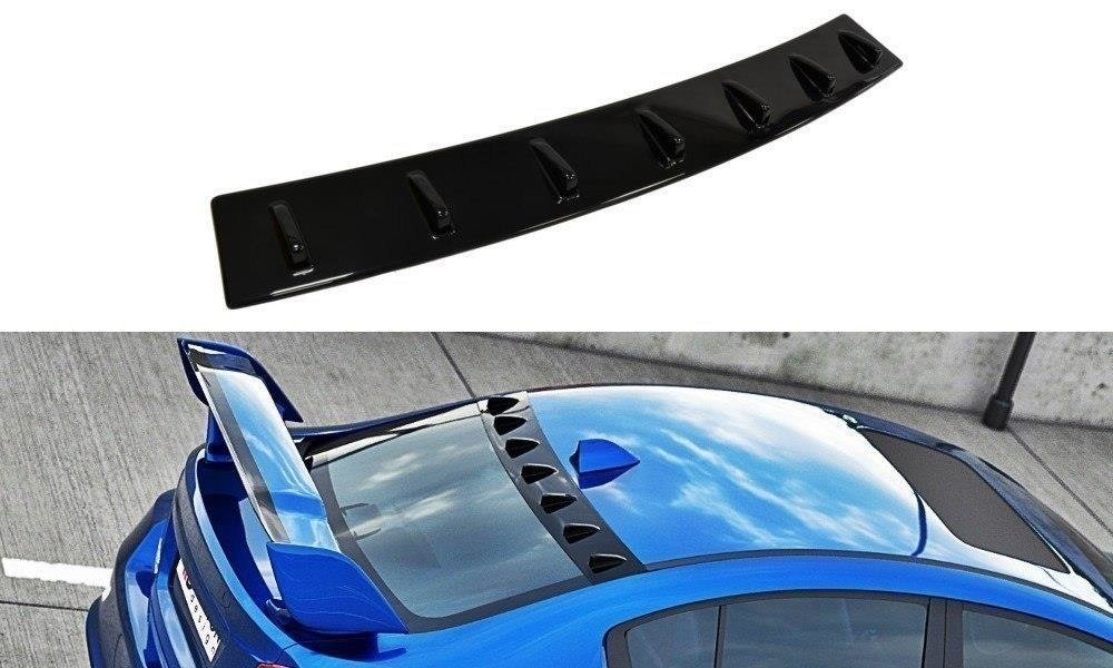 Heckscheiben Spoiler passend für Subaru WRX STI schwarz Hochglanz – Ansicht 2