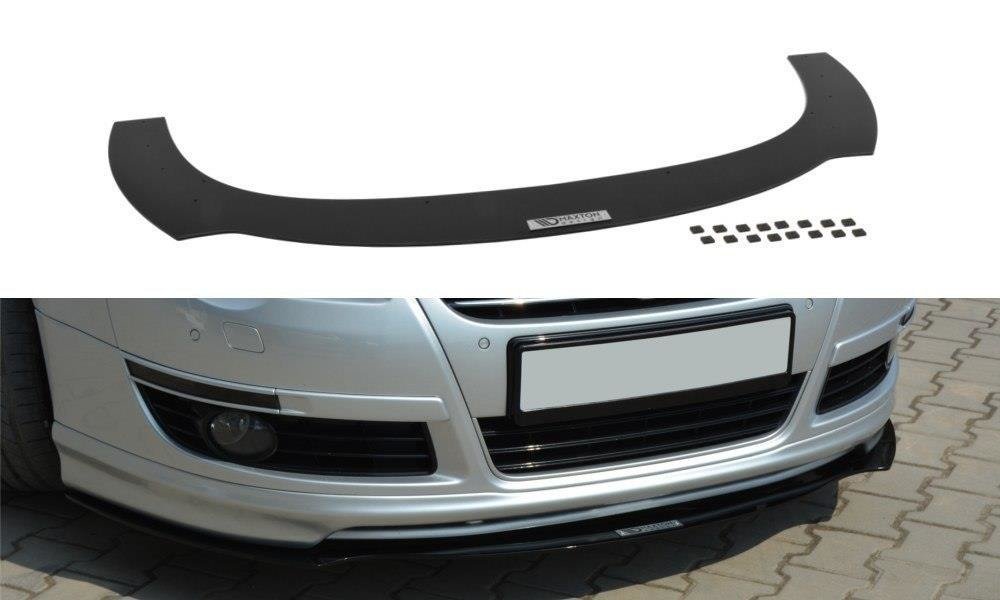 Racing Street+ Spoilerlippe Front Ansatz passend für VW PASSAT B6 VOTEX – Ansicht 2