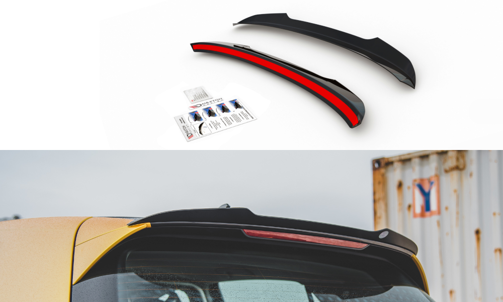 Heckspoiler Lippe V.1 VW Golf Hatchback Mk8 / Mk8 Facelift schwarz Hochglanz – Ansicht 2