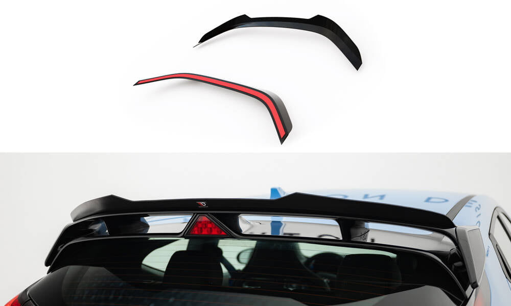 Heckspoiler Lippe Hyundai Veloster N Mk2 schwarz Hochglanz – Ansicht 2