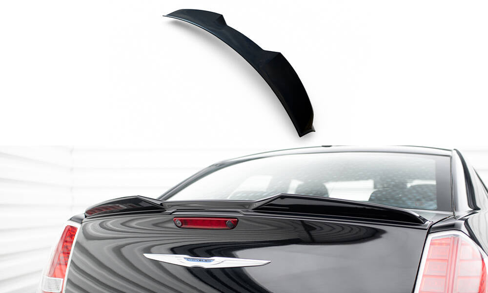Heckspoiler Lippe 3D Chrysler 300 Mk2 schwarz Hochglanz – Ansicht 2