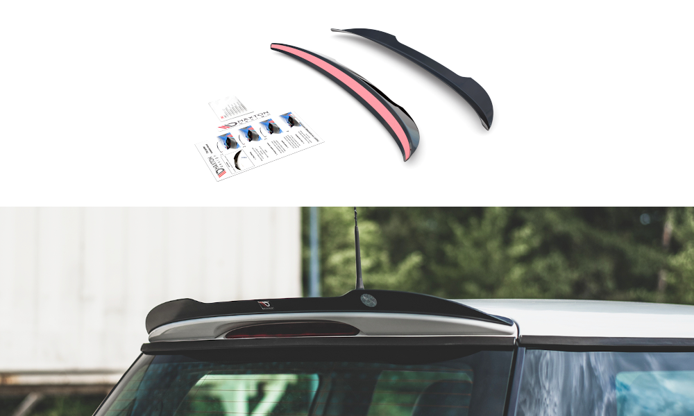 Heckspoiler Lippe Mini Cooper / One R50 schwarz Hochglanz – Ansicht 2
