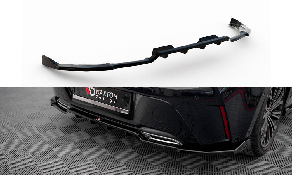 Street+ Mittlerer Diffusor RACE passend für Toyota Corolla Hatchback Mk12 schwarz Hochglanz – Ansicht 2