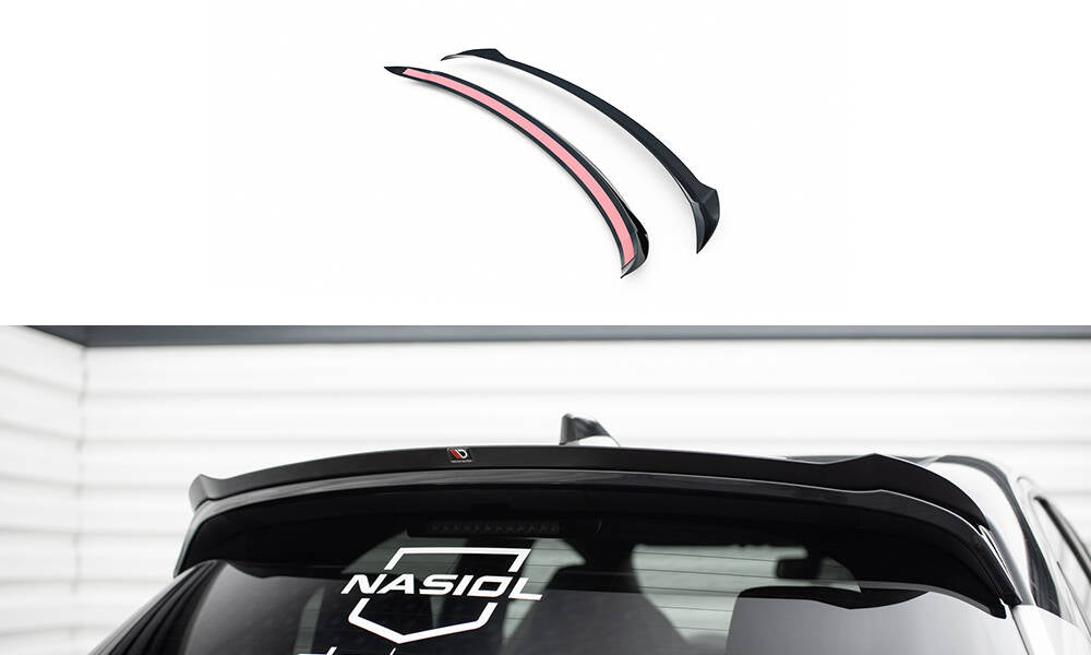 Heckspoiler Lippe Toyota Yaris GR Sport Mk4 schwarz Hochglanz – Ansicht 2